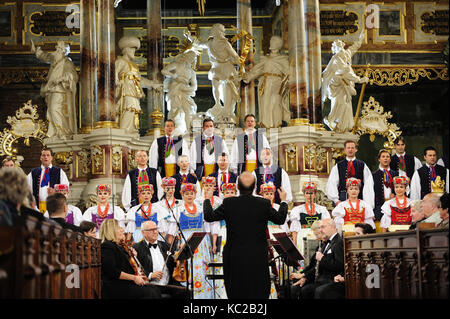 Song and Dance Ensemble 'Silesia'Zespół Pieśni i Tańca 'Śląsk' im. Stanisława Hadyny Stock Photo