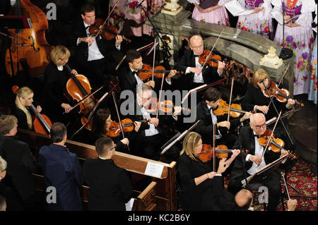 Song and Dance Ensemble 'Silesia'Zespół Pieśni i Tańca 'Śląsk' im. Stanisława Hadyny Stock Photo