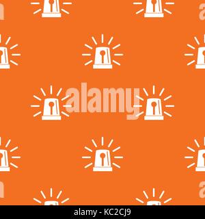 Flashing emergency light pattern seamless Stock Vector