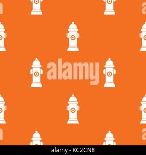 Hydrant pattern seamless Stock Vector