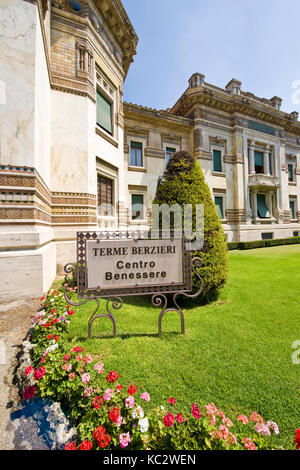 Berzieri thermae, Salsomaggiore Terme, province of Parma, Italy Stock Photo