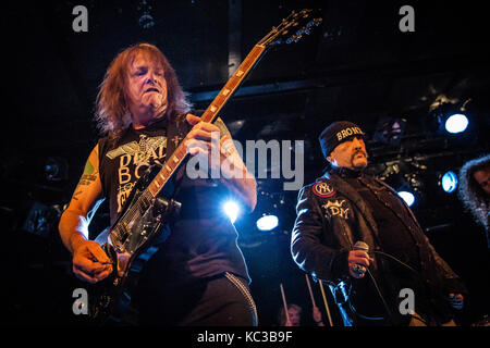 The American punk band The Dictators performs a live concert at John ...