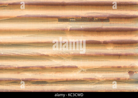 Rusted galvanized iron plate Stock Photo