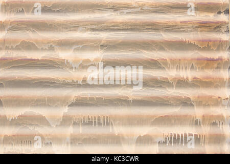Rusted galvanized iron plate Stock Photo