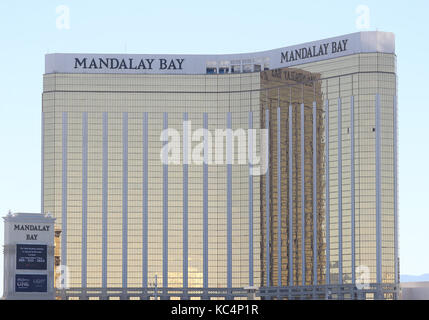 Las Vegas, NV, USA. 2nd Oct, 2017. 02 October 2017 - Las Vegas, NV - Mandalay Bay. Mandalay Bay Resort Las Vegas. Photo Credit: MJT/AdMedia Credit: Mjt/AdMedia/ZUMA Wire/Alamy Live News Stock Photo