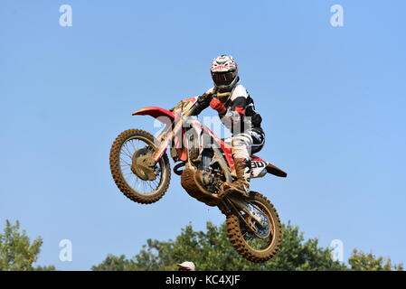 Eastern motocross Championship Blaxhall Stock Photo