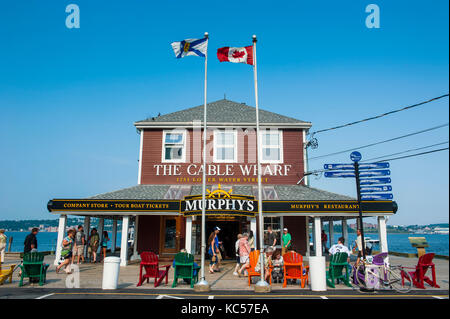 Waterfront, Halifax, Nova Scotia, Canada Stock Photo