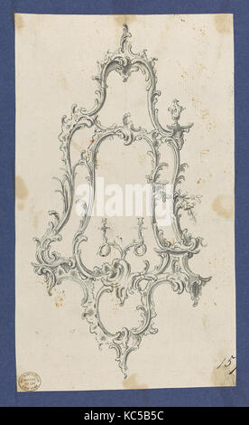 Sconce, in Chippendale Drawings, Vol. I, Thomas Chippendale, ca. 1753–54 Stock Photo