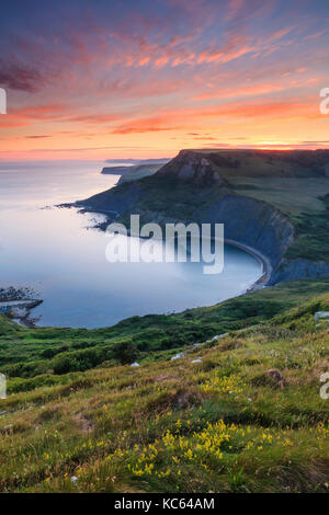 Chapman's Pool on Dorset's Jurassic Coast Stock Photo