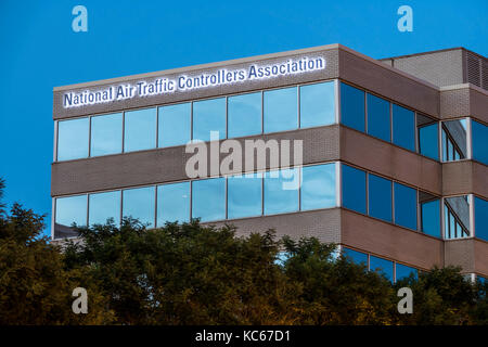 Washington DC,National Air Traffic Controllers Association,NATCA,exterior,sign,building,DC170527088 Stock Photo