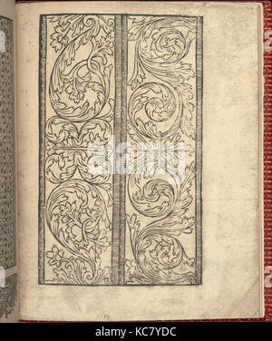 Ce est ung tractat de la noble art de leguille ascavoir ouvraiges de spaigne... page 22 (recto), after 1527 Stock Photo