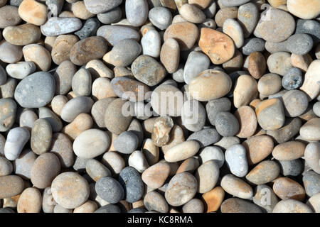 Large pebbles on Chesil Beach at Portland Stock Photo
