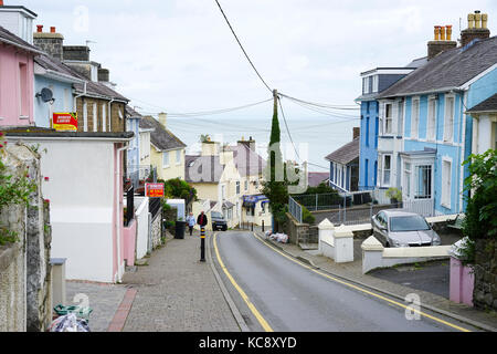 New Quay Ceredigion Wales UK, small village on the Cardigan Bay coast ...