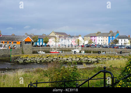 Aberaeron harbour,Aberaeron, Ceredigion,West Wales, UK Stock Photo