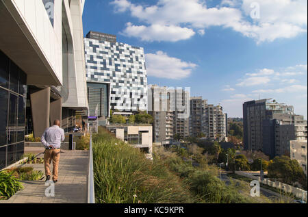 Norton Rose Fulbright building (Alice Lane Towers), Sandton, Johannesburg, Gauteng, South Africa Stock Photo