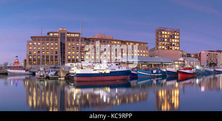 Silo Hotel and Zeitz Museum of Contemporary Art Africa in V+A Waterfront, Cape Town, Western Cape, South Africa Stock Photo