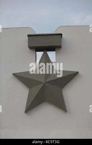 Pentagram sign five pointed star icon. Magical symbol of faith. Simple ...