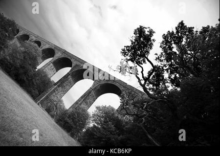 Porthkerry Viaduct. Stock Photo