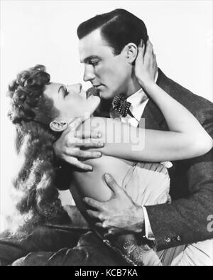 COVER GIRL 1944 Columbia Pictures film with Rita Hayworth and Gene Kelly Stock Photo
