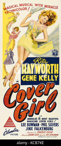 COVER GIRL 1944 Columbia Pictures film with Rita Hayworth Stock Photo