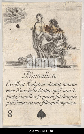Pygmalion Game Pygmalion, from 'Game of Mythology' (Jeu de la Mythologie), Etched by ...