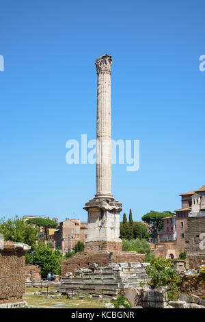 Column of Phocas, Rome, Italy Stock Photo