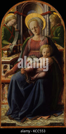 Filippo Lippi【聖母子と二人の天使】 希少 豊穣