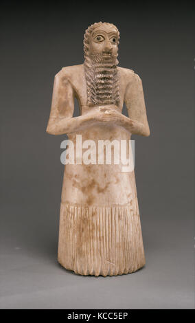 Standing male worshiper, Early Dynastic I-II, ca. 2900–2600