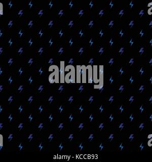 Created blue thunders texture background, stock vector Stock Vector