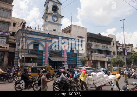 St James Street Police Station in Secunderabad,India Stock Photo