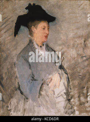 Madame Édouard Manet (Suzanne Leenhoff, 1830–1906), Édouard Manet, ca. 1873 Stock Photo