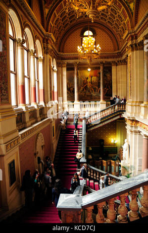 The Grand Staircase Designed By Sir George Gilbert Scott At The Foreign ...