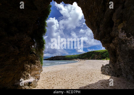 Morong Beach at Sabtang, Batanes, Philippines Stock Photo