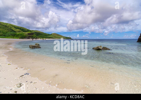 Morong Beach at Sabtang, Batanes, Philippines Stock Photo