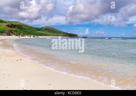 Morong Beach at Sabtang, Batanes, Philippines Stock Photo