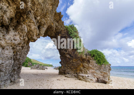 Morong Beach at Sabtang, Batanes, Philippines Stock Photo