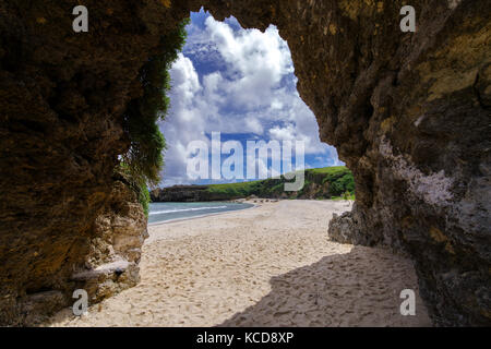 Morong Beach at Sabtang, Batanes, Philippines Stock Photo