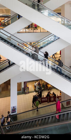 Inside  Buchanan galleries shopping mall, Glasgow, Strathclyde region, Scotland, U.K. Stock Photo