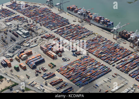 Southampton Container Port Stock Photo