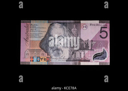 An Australian banknote Stock Photo