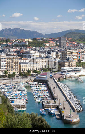 Harbour in Donostia - San Sebastian, Spain. Stock Photo