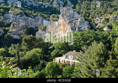 Les Baux-de-Provence, Provence, France Stock Photo