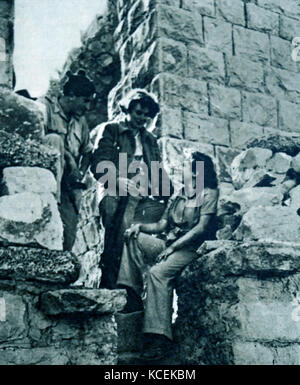Photograph taken during the Israeli War of Independence. Dated 20th Century Stock Photo