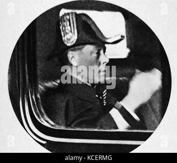 Black Cat Cigarettes, World war One, propaganda card showing: King Edward VIII of Great Britain 1936 Stock Photo