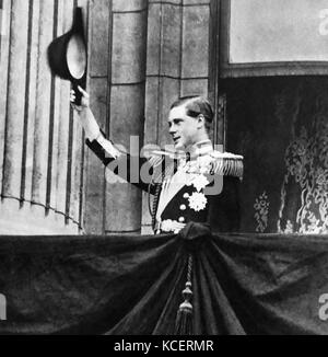 King Edward VIII of Great Britain 1936 Stock Photo