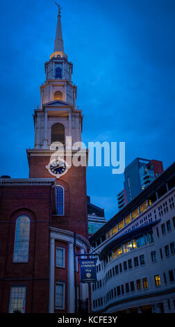 Boston Common Sign Stock Photo - Alamy