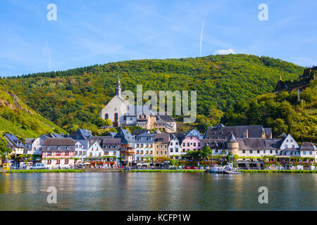 Beilstein is an Ortsgemeinde – a municipality belonging to a Verbandsgemeinde, a kind of collective municipality – in the Cochem-Zell district in Rhin Stock Photo