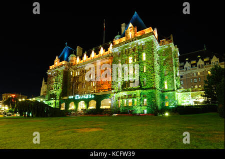 Empress Hotel, Victoria, BC, Canada Stock Photo