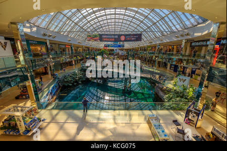 Interior Of The Famous West Edmonton Mall Stock Photo, Picture and