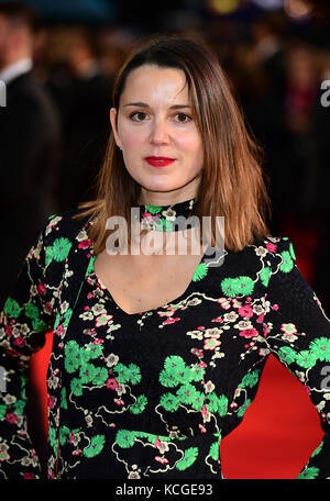 Emily Bevan arriving for the Opening Night Gala screening of Breathe